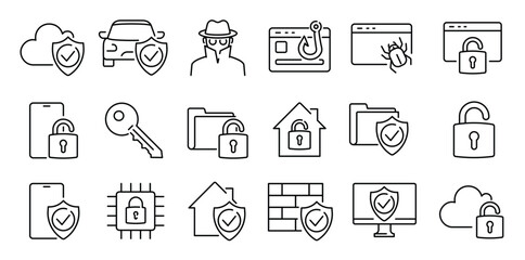 Cyber security shields defend virtual domain