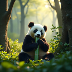 giant panda bear