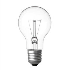 light bulb isolated on white