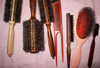 Fashion Show Hair Tools Backstage

