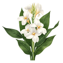 Fototapeta premium bouquet of lilies