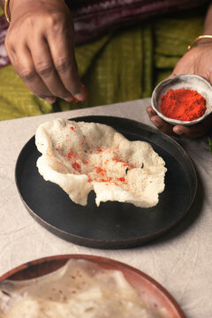 Ellai Vadam / Rice Fryums