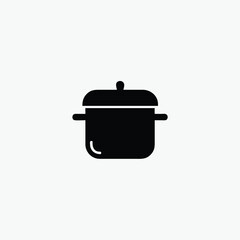 Cooking Pot Logo fully editable vector template
