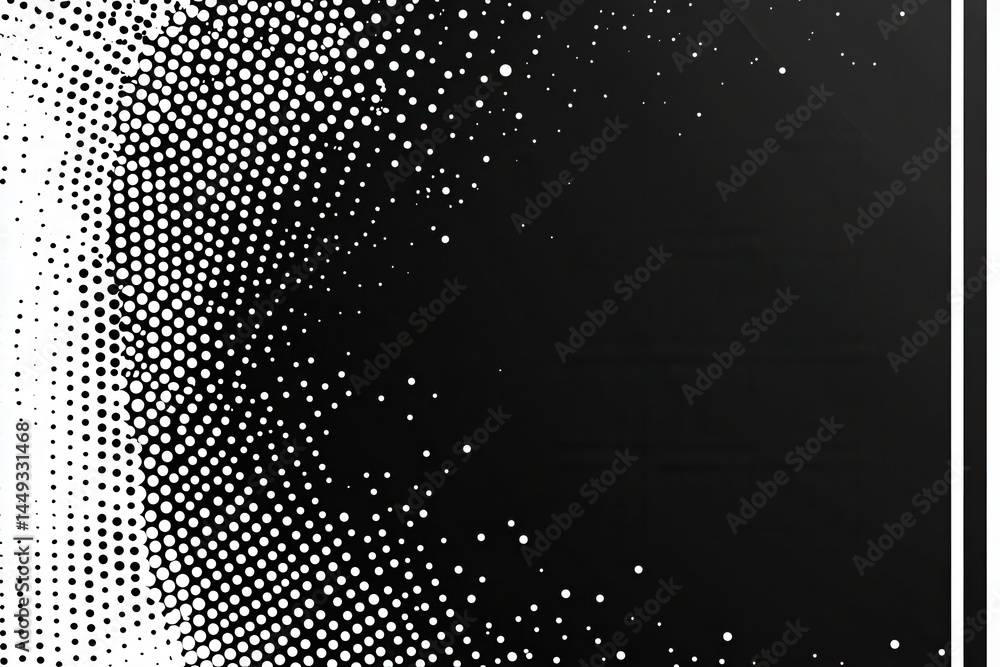 Aufkleber abstract halftone gradient background