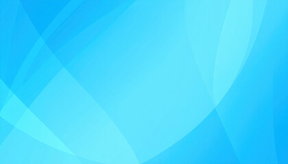 Calm Blue Abstract Background with Smooth Gradient and Waves