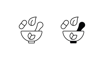 Alternative Medicne icon design with white background stock illustration