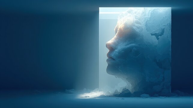 Stylized depiction of Inuit Sedna myth illustrating themes of nature and mythology