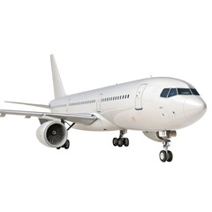 Obraz premium airplane on a white background