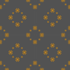 Floral seamless pattern ,flower branches seamless pattern , vector , illustration ,flowers pattern design Seamless flower pattern with colorful little flowers. Simple flat bright flowers background