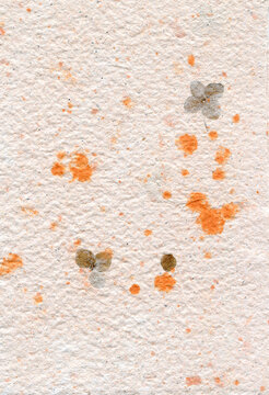 paper with flowers texture