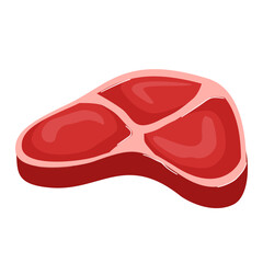 Fresh Raw Meat Illustration