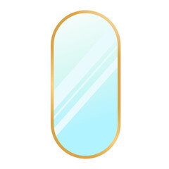 Modern Decorative Mirror Illustration