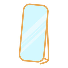 Modern Decorative Mirror Illustration
