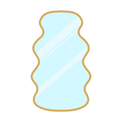 Modern Decorative Mirror Illustration