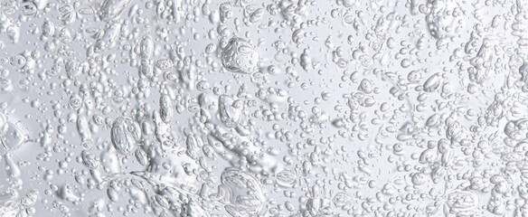 The texture of the cosmetic product. A skin serum or cleanser gel or moisturizer.