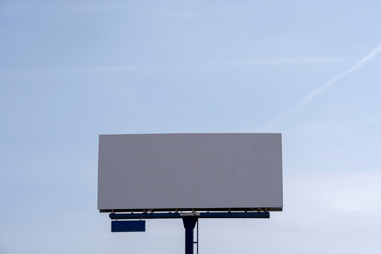 Blank billboard