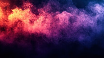 Fototapeta premium Abstract smoky background with vibrant colors (3)