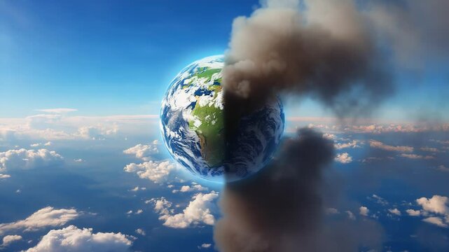Stunning Image of Earth in the Sky