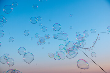 Sunset bubble