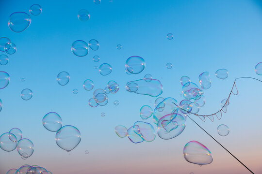 Sunset bubble