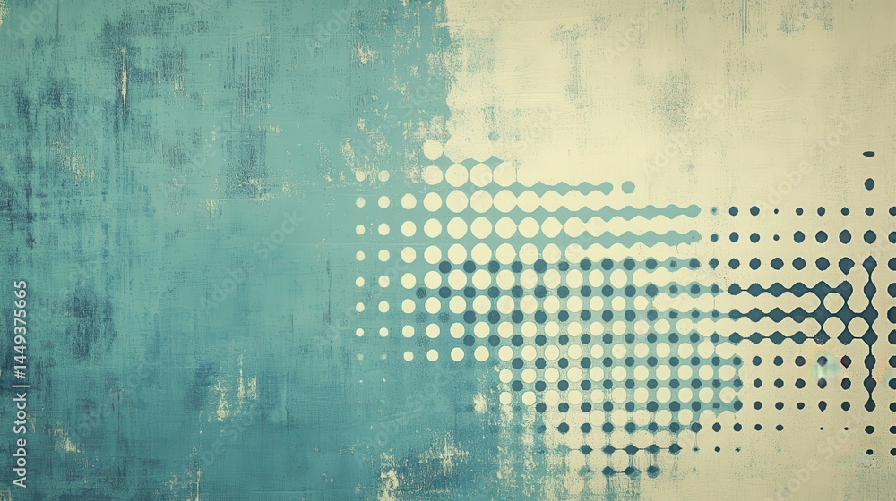 Aufkleber abstract textured background with halftone pattern (1)