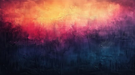 Naklejka premium Abstract textured landscape with vibrant color gradients