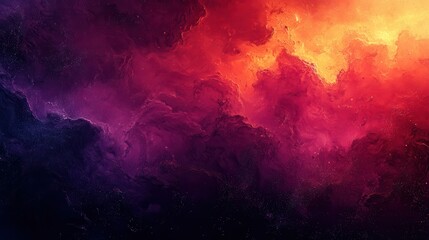 Fototapeta premium Abstract vibrant nebula (2)