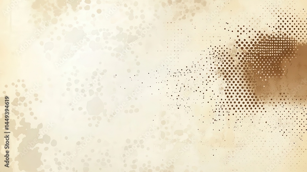 Aufkleber aged paper texture with stains and patterns
