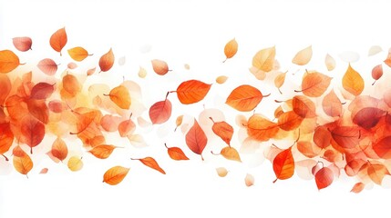 Autumn leaves swirling in the wind (45)