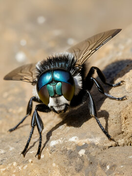 Sheep bot fly. Oestrus ovis