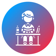 Kids Club Vector Icon