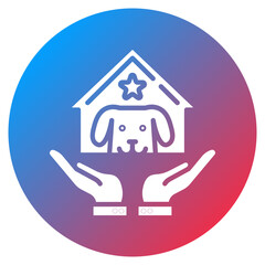 Pet Friendly Services Vector Icon