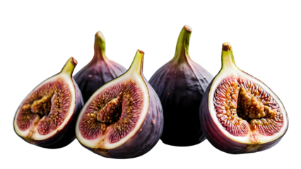 Fresh figs still life photography dark background healthy food sweet fruit dessert culinary ingredient 100 characters