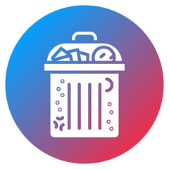Compost Bin Vector Icon