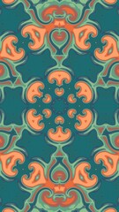 digital art in the form of a kaleidoscope