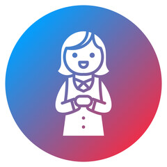 Shopping Assistant Vector Icon