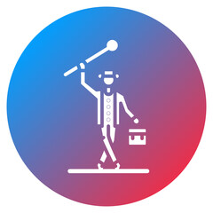 Street Performer Vector Icon