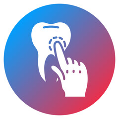 Tooth Sensitivity Vector Icon