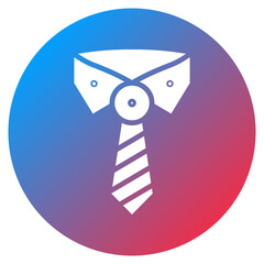 Grooms Tie Vector Icon