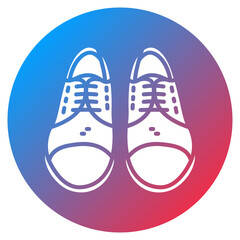 Grooms Shoes Vector Icon