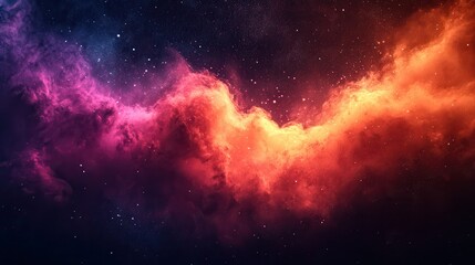 Fototapeta premium Colorful nebulae swirling in space (2)