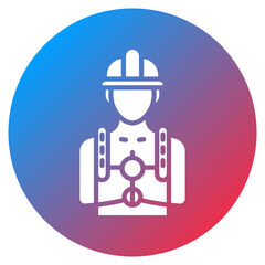 Firefighter Training Dummy Vector Icon
