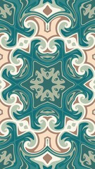 digital art in the form of a kaleidoscope