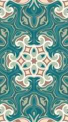 digital art in the form of a kaleidoscope