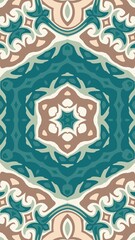 digital art in the form of a kaleidoscope