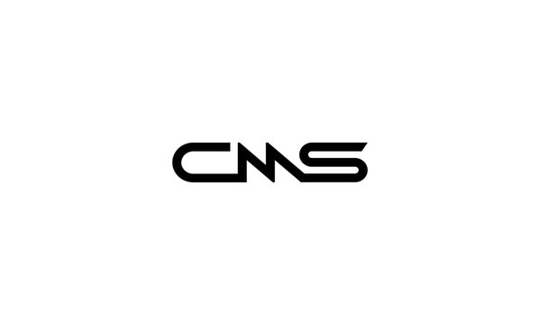 CMS initial letter, monogram logo