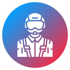 Flight Suit Vector Icon