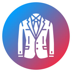 Formal Suit Vector Icon