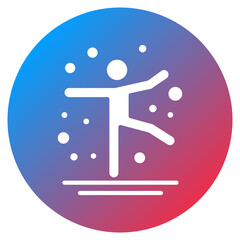 Standing Balance Vector Icon