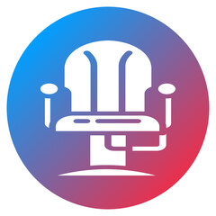 Styling Chair Vector Icon